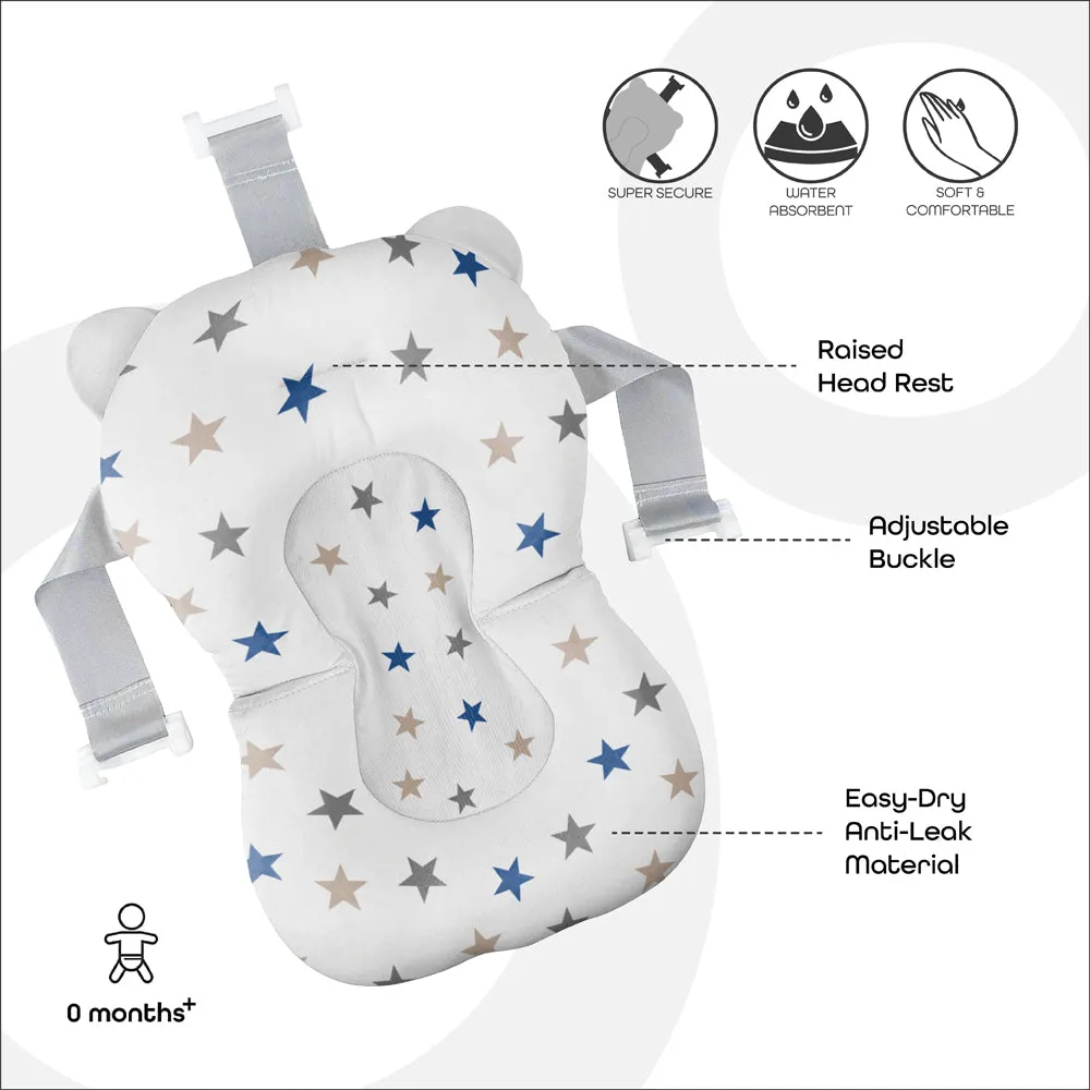 Moon -  Anti-Slip Baby Bath Pad  - Multicolour