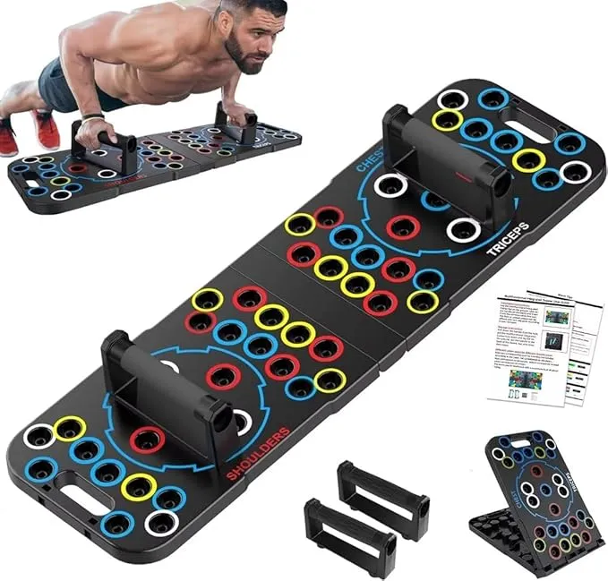 Multifunctional push-up plate stand fitness equipment home exercise