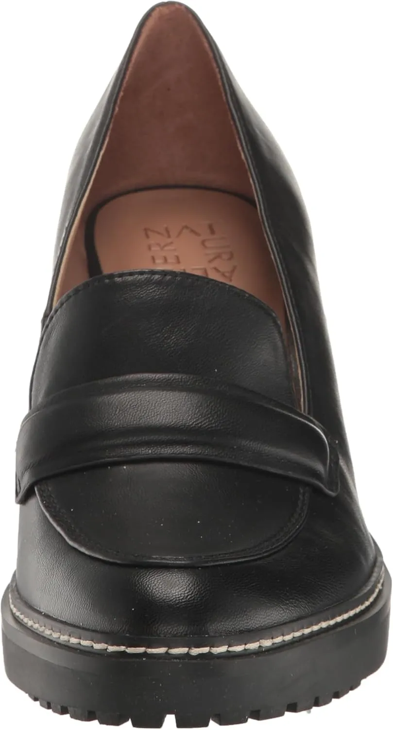 Naturalizer Women's Dabney Slip-On Lug Sole Heeled Loafer