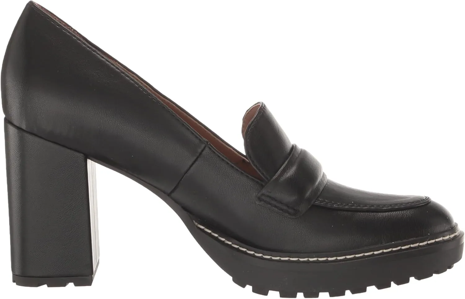 Naturalizer Women's Dabney Slip-On Lug Sole Heeled Loafer