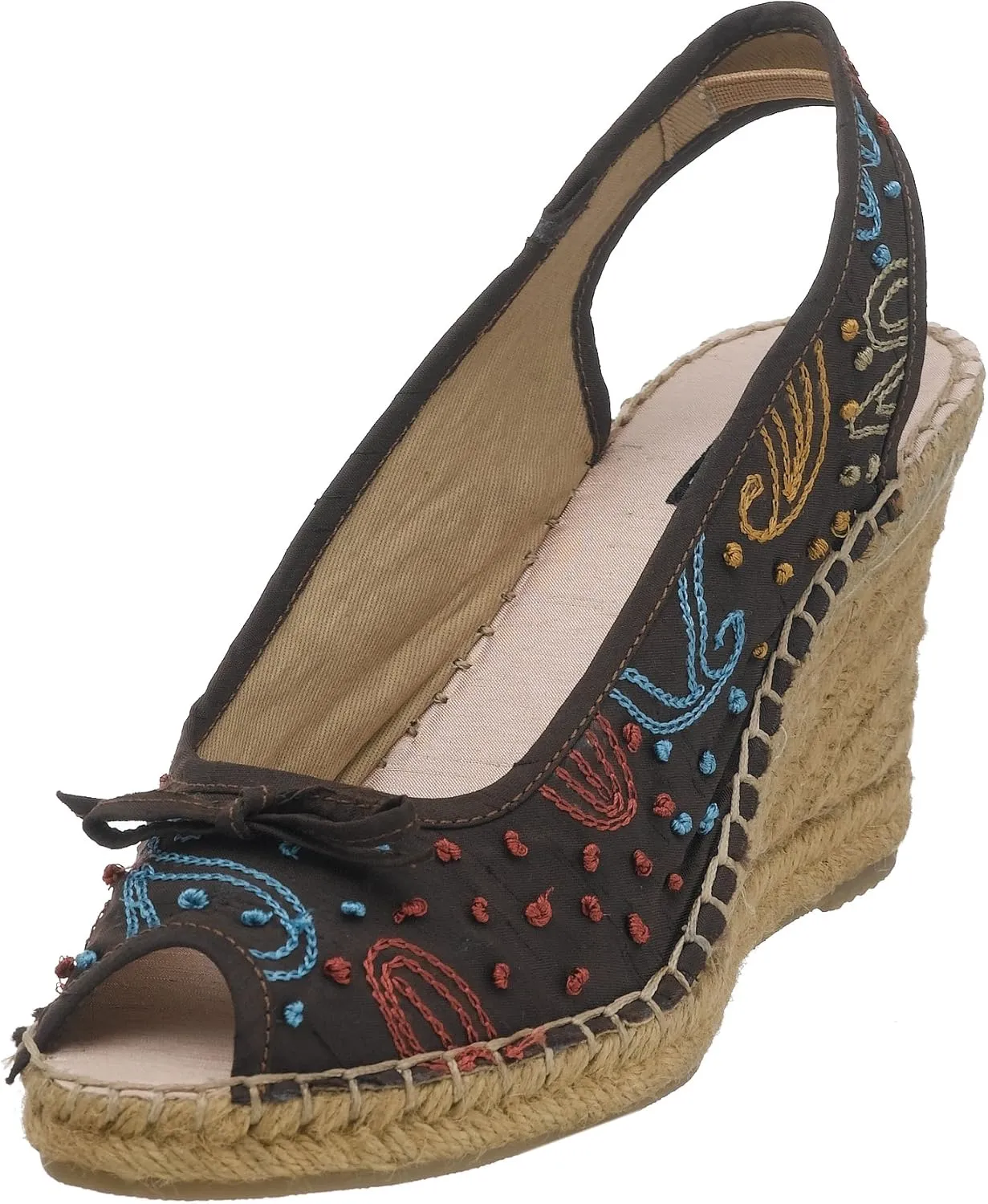 Naughty Monkey Women's Olympus Raffia Wedge