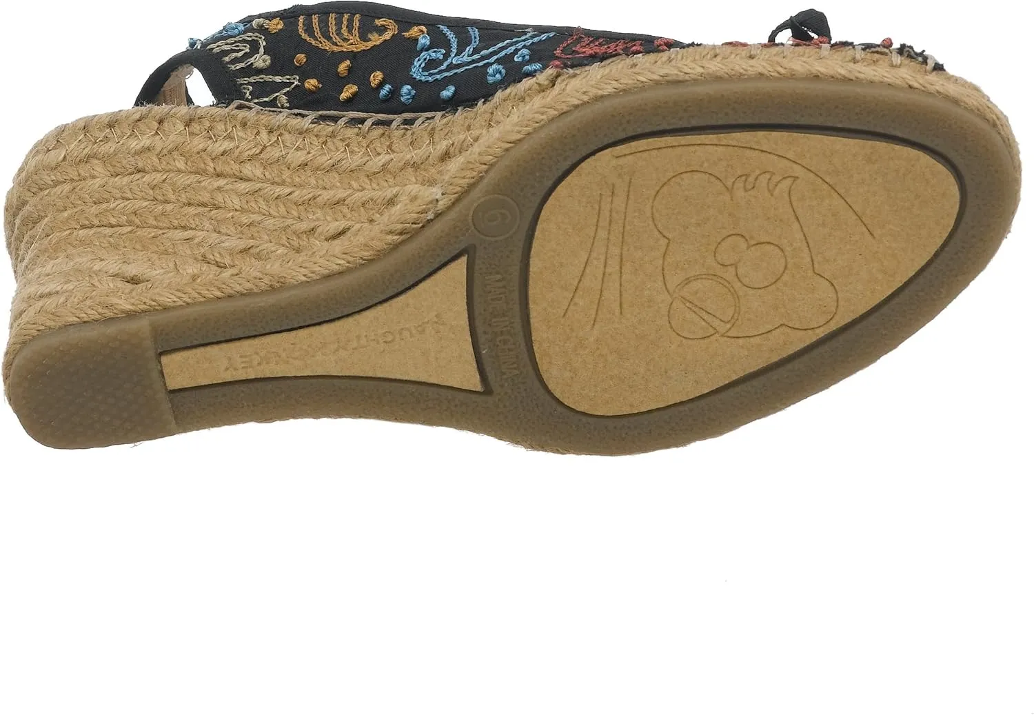 Naughty Monkey Women's Olympus Raffia Wedge
