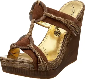 Naughty Monkey Women's Wood Chuck Wedge