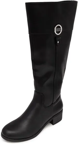 Nautica Women's Tall Shaft Riding Boots: Stylish Knee-High Dress Shoes for Fall & Winter