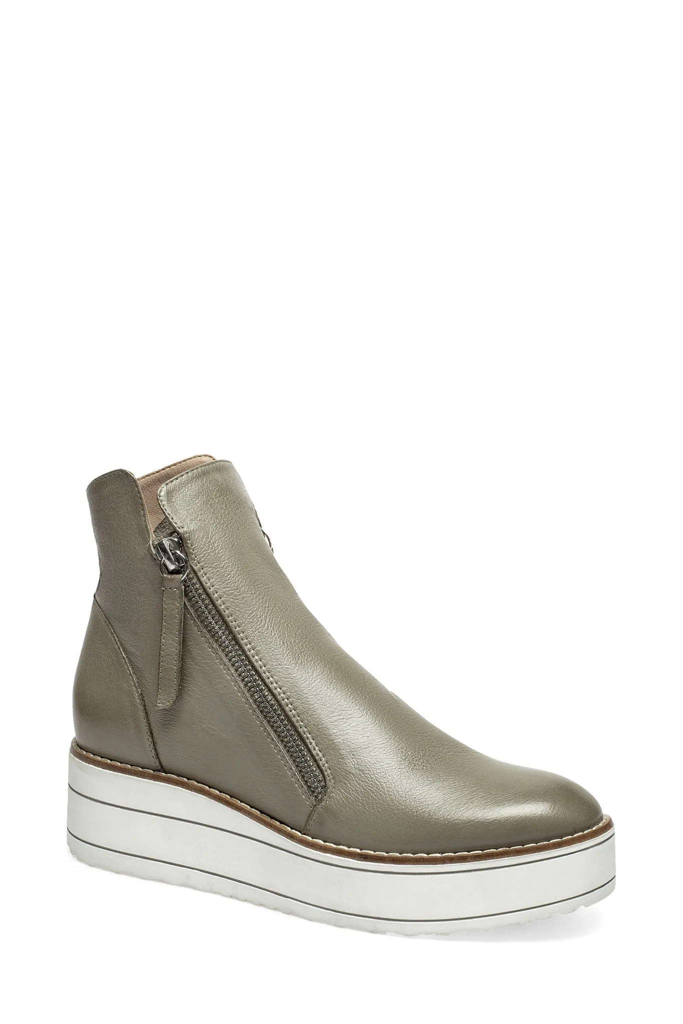 Nene Boot - Khaki / White