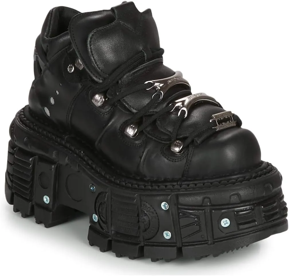 New Rock M-tank106-c1 Unisex Platform Shoes