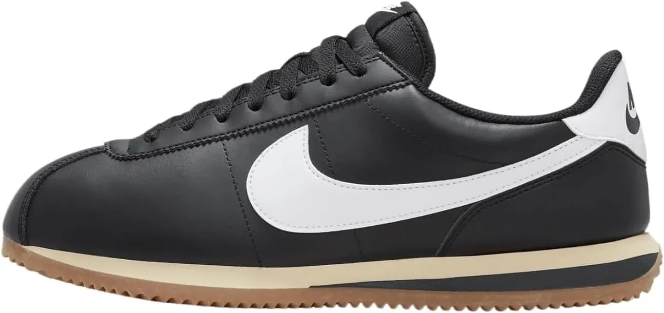 Nike Cortez Men's Shoes (DM4044-002, Black/Gum Medium Brown) Size 8.5