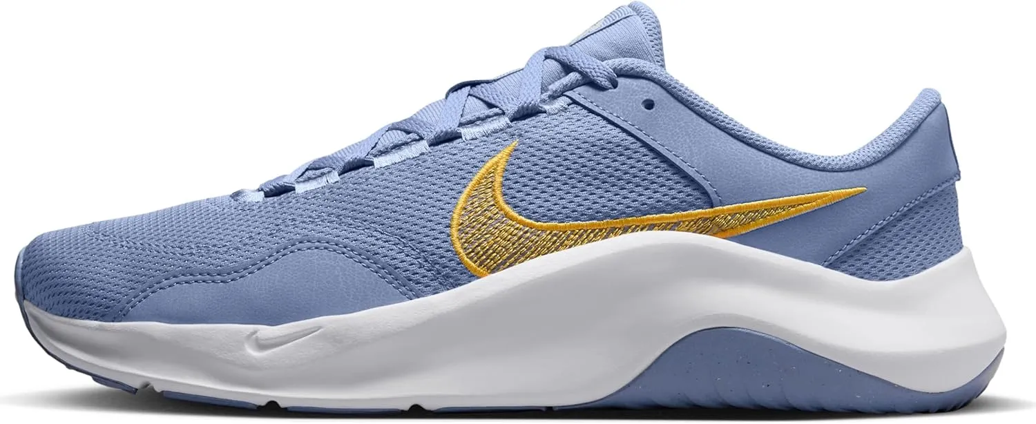 Nike Legend Essential 3 Next Nature Men's Workout Shoes (DM1120-404, Ashen Slate/White/Football Grey) Size 11