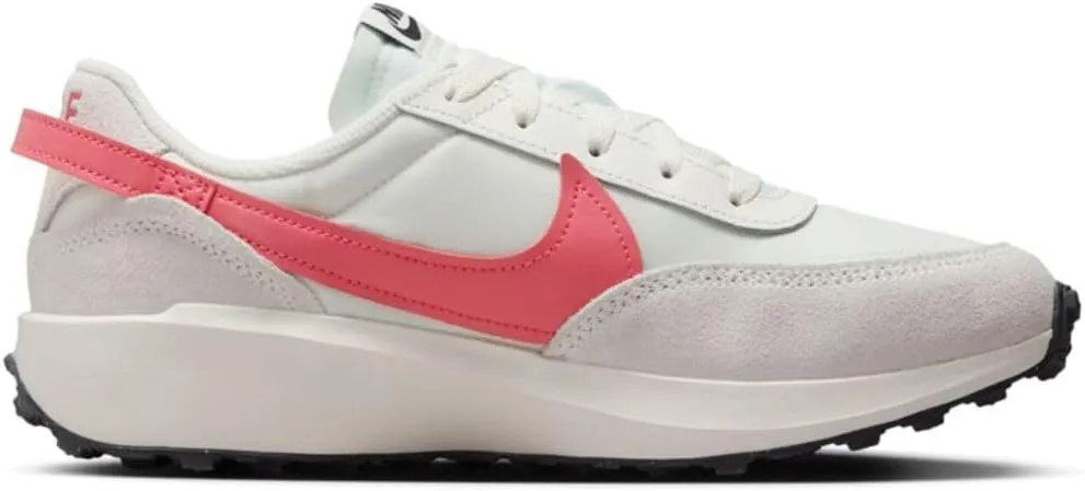 Nike Waffle Debut Women's Shoes (DH9523-108, Sail/Black/Aster Pink)