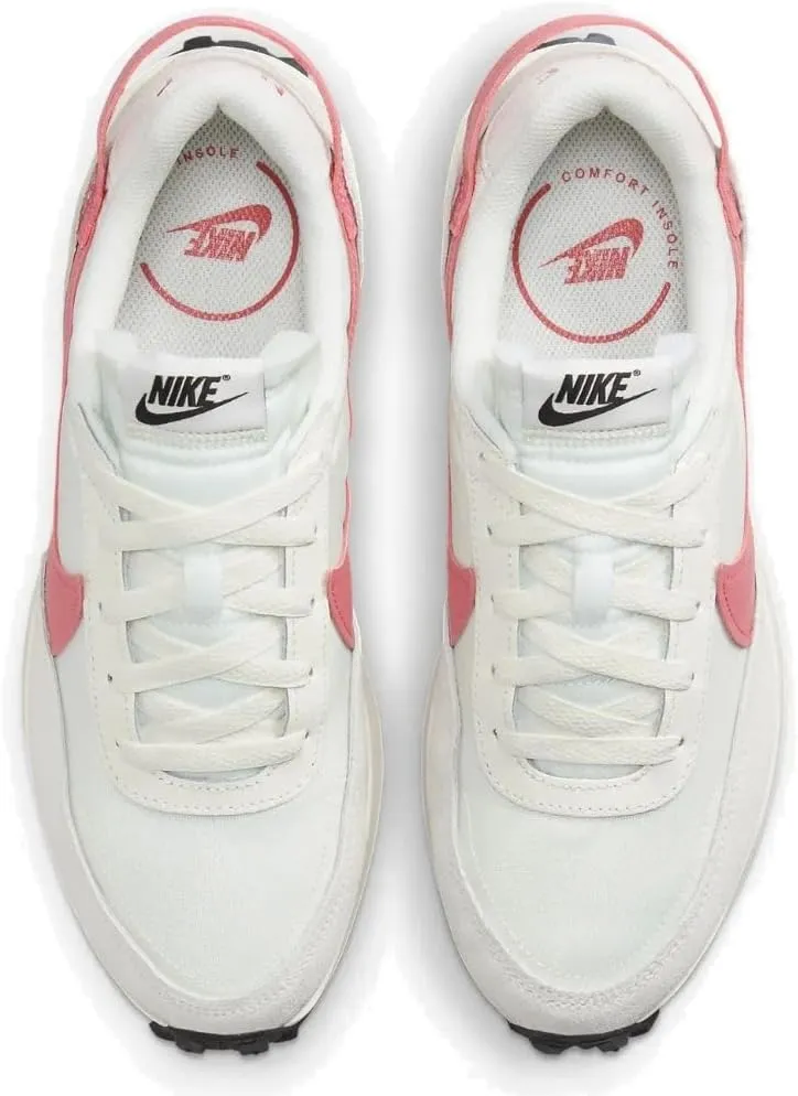 Nike Waffle Debut Women's Shoes (DH9523-108, Sail/Black/Aster Pink)
