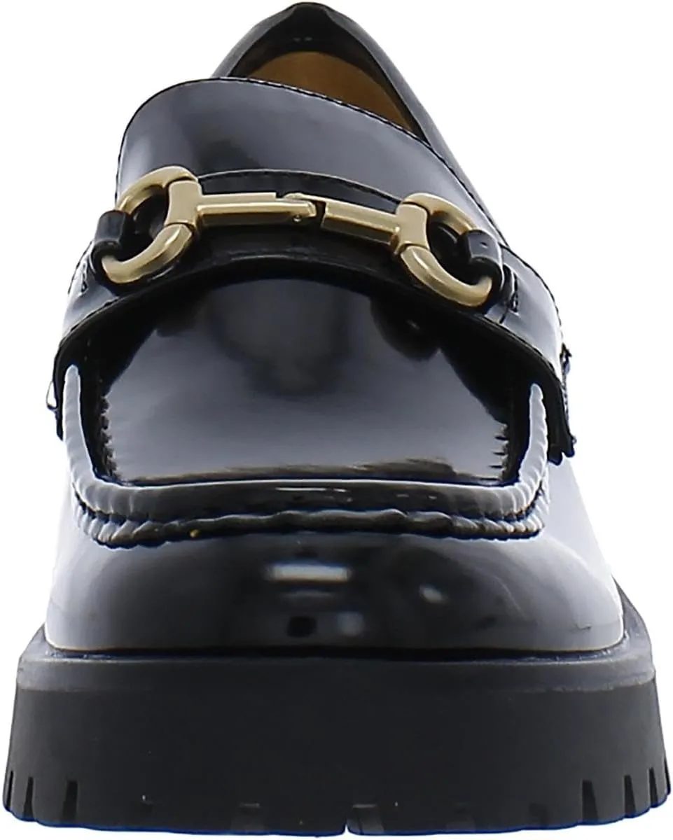 Nine West Women's Allmy Round Toe Lug Sole Casual Loafers