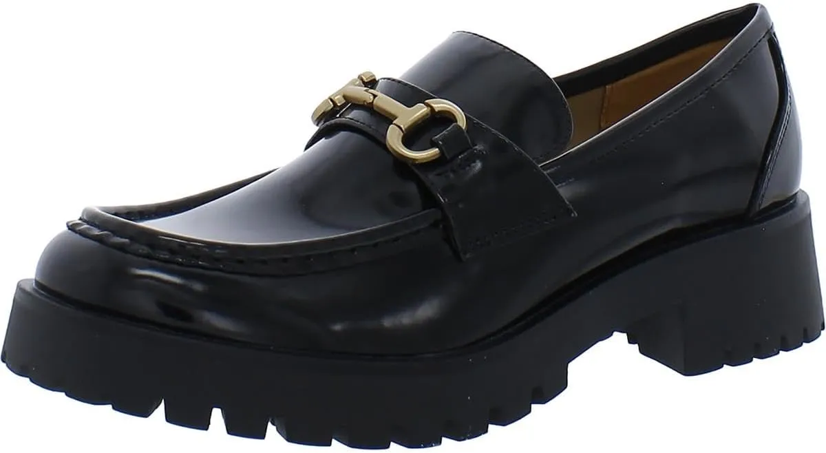 Nine West Women's Allmy Round Toe Lug Sole Casual Loafers