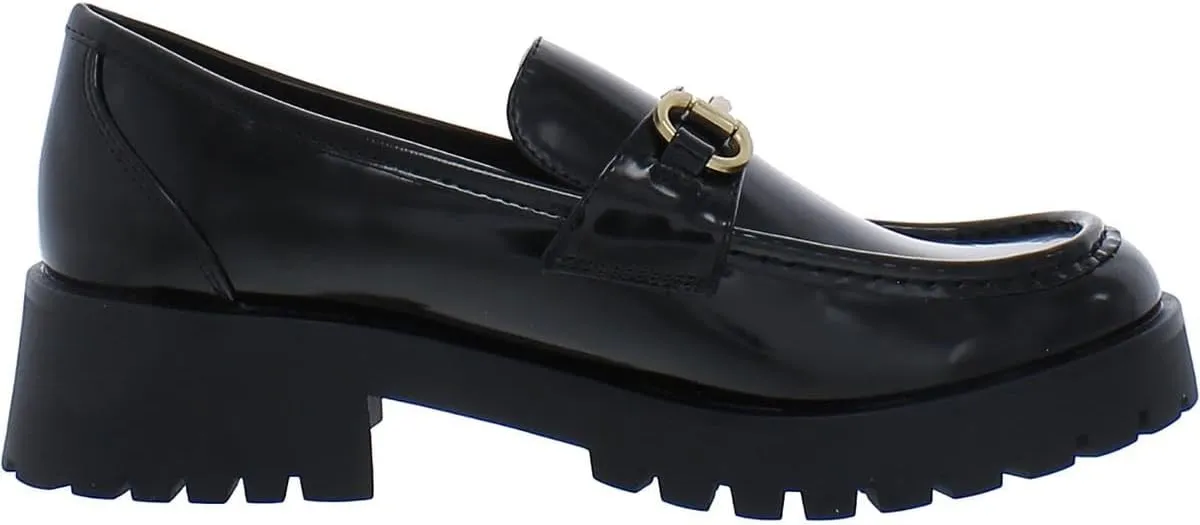 Nine West Women's Allmy Round Toe Lug Sole Casual Loafers