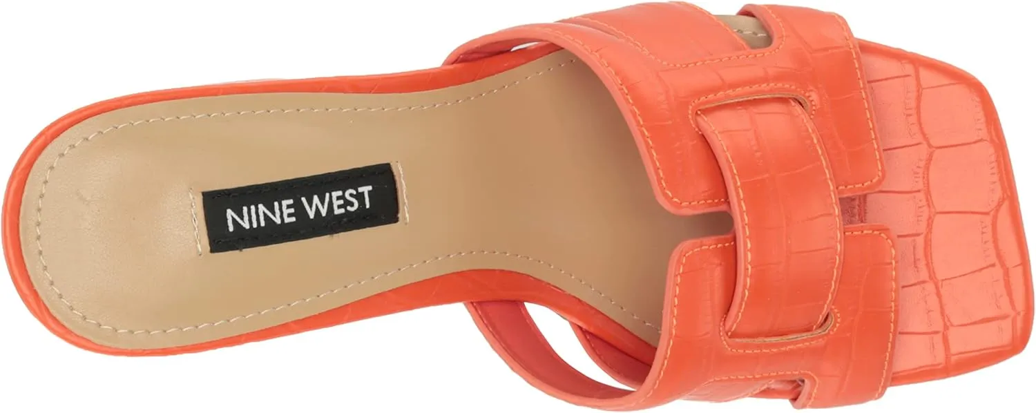 Nine West Women's Kaelyn Heeled Slide Sandal