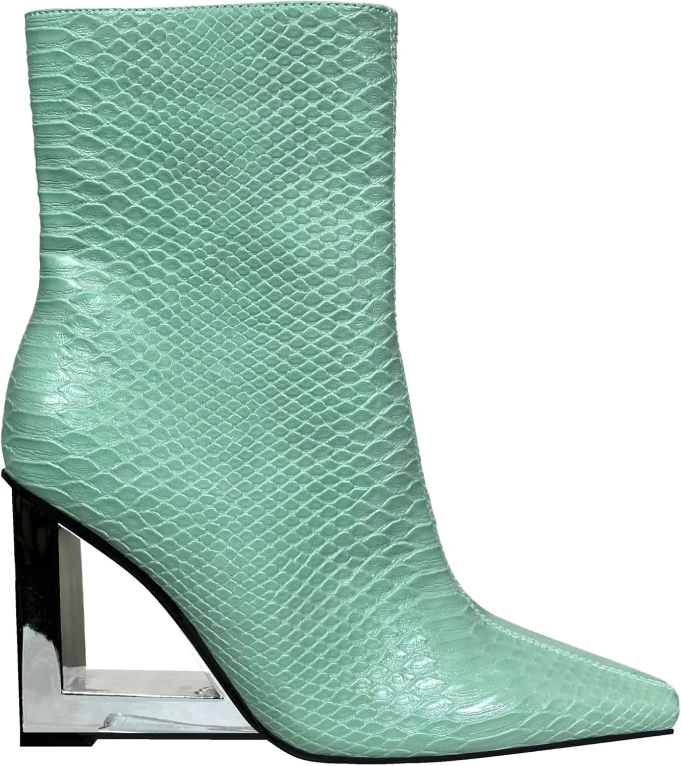 Ninety Union Fire Triangle Metal Heel Bootie