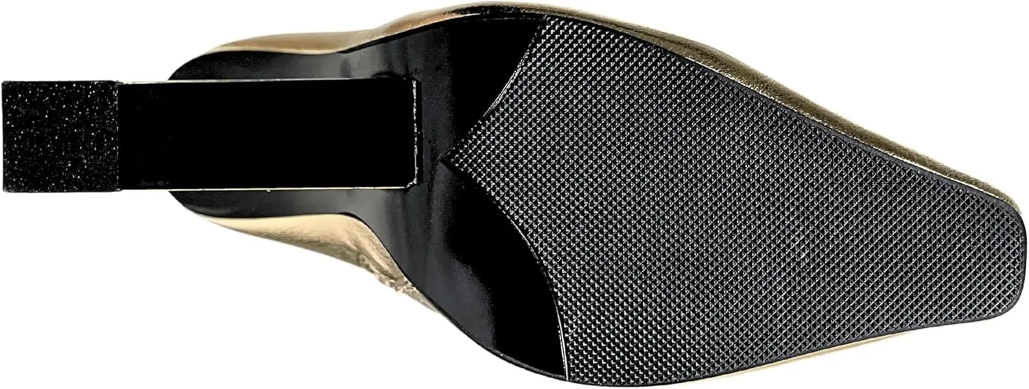 Ninety Union Fire Triangle Metal Heel Bootie