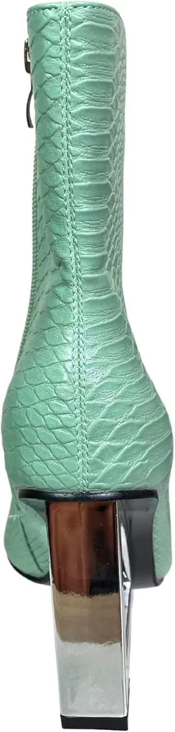 Ninety Union Fire Triangle Metal Heel Bootie