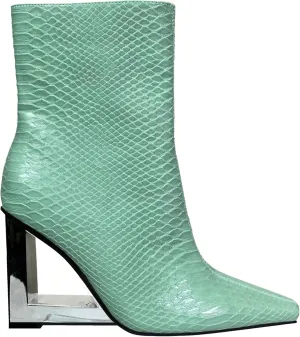 Ninety Union Fire Triangle Metal Heel Bootie