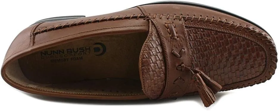 Nunn Bush Men's Strafford Woven Moc Toe Loafer