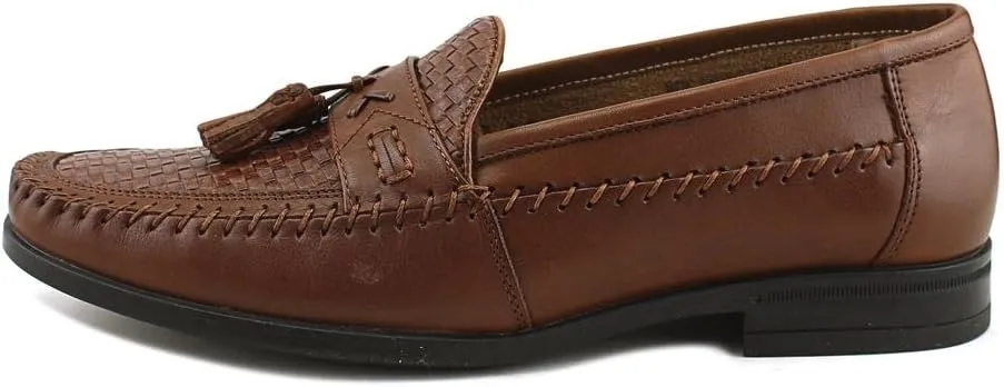Nunn Bush Men's Strafford Woven Moc Toe Loafer