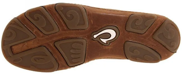 Olukai Moloa Slip On Ray Toffee Leather  Mens Casual 10128-2733