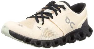 On Women's Cloud X 3 Sneakers, Fawn/Magnet, 11
