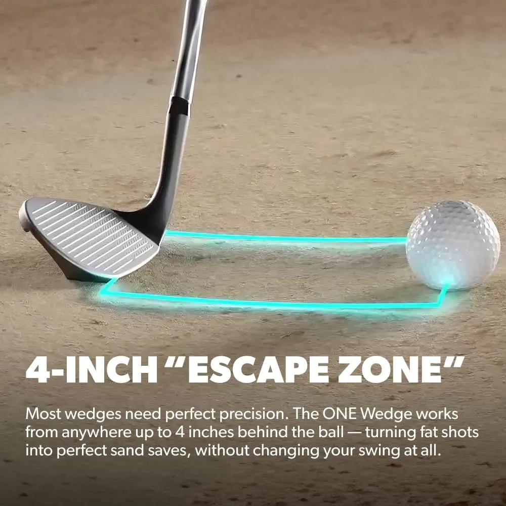 ONE Wedge | Accelerates The Club Through Any Lie | Solid Shots | No Chunking | Gets You On The Green in One Shot