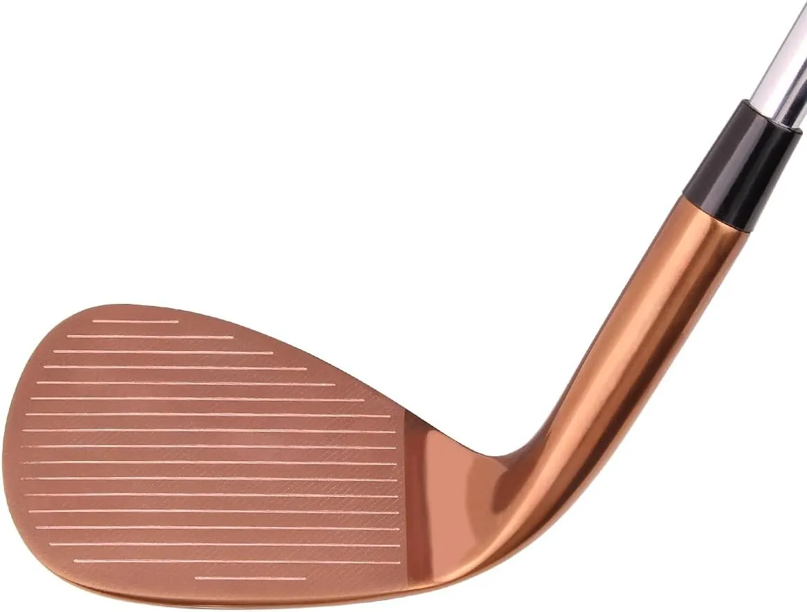Orlimar Spin Tech Full Face Golf Wedges for Men | Unique Look, Exceptional Spin, Low Bounce Game Improvement 52 56 60 64 Degree Wedge, Right/Left Handed
