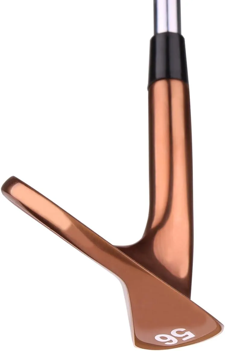 Orlimar Spin Tech Full Face Golf Wedges for Men | Unique Look, Exceptional Spin, Low Bounce Game Improvement 52 56 60 64 Degree Wedge, Right/Left Handed