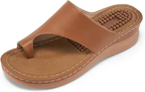 Orthopedic Wedge Sandals for Women: Comfortable Dressy Summer Sandals Women Comfortable Casual Walking Wedges Platform