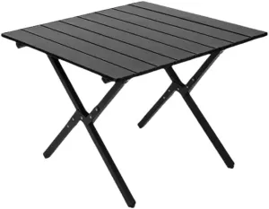 Outdoor Camping Table Folding Wood Grain Carbon Steel Egg Roll Portable Bea Table air Tourist Plate Table Camping,2 S