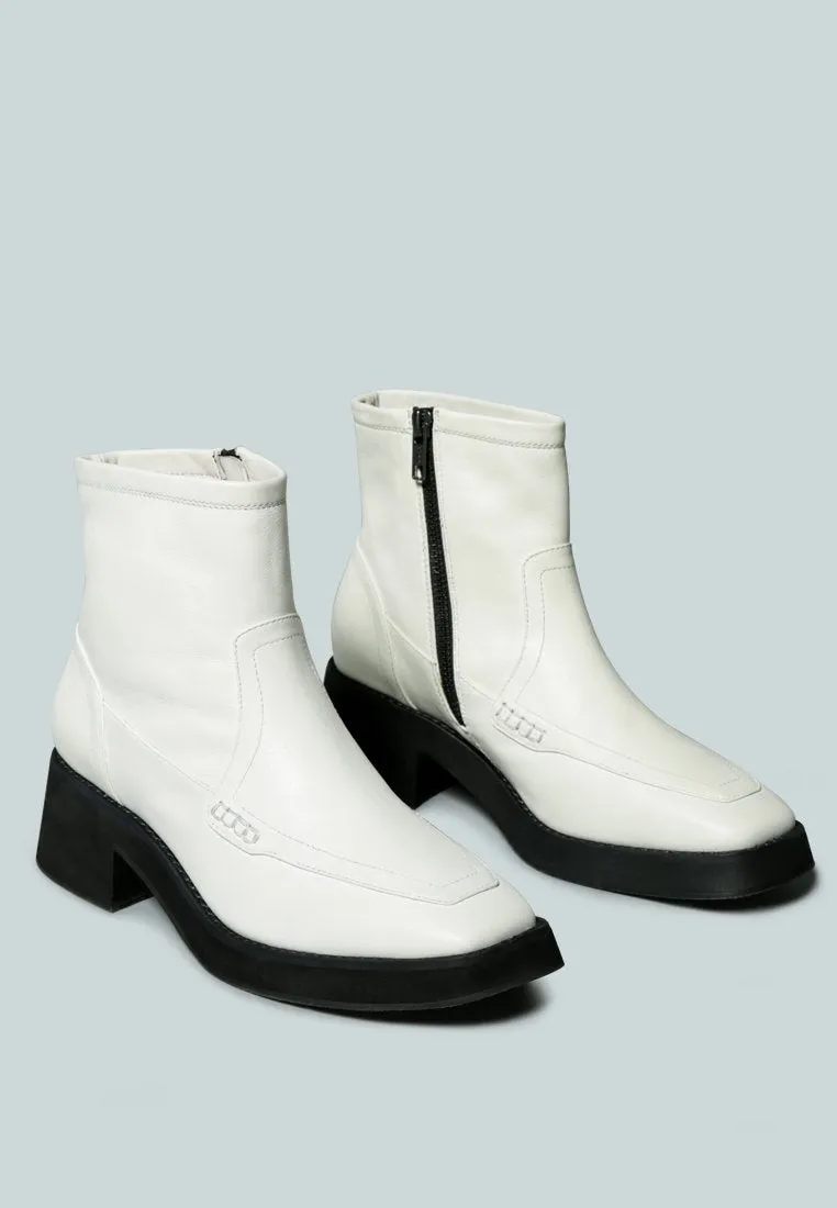 Oxman Zip-Up Ankle Boot By Ruw