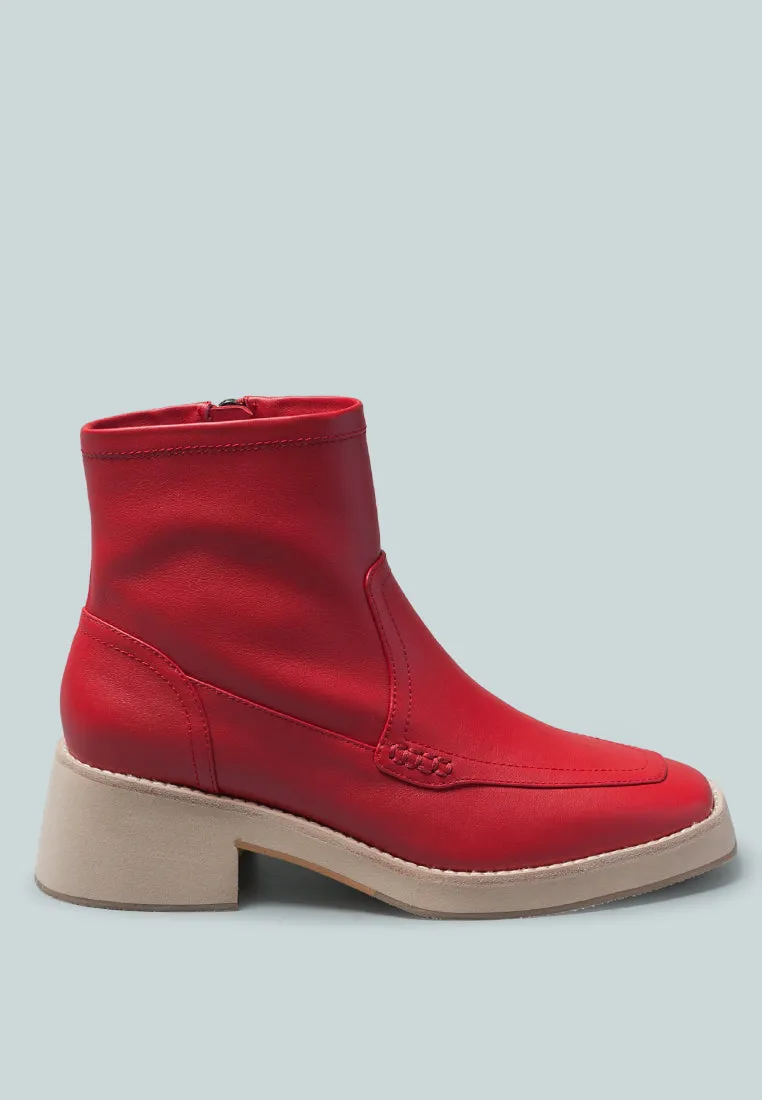 Oxman Zip-Up Ankle Boot By Ruw