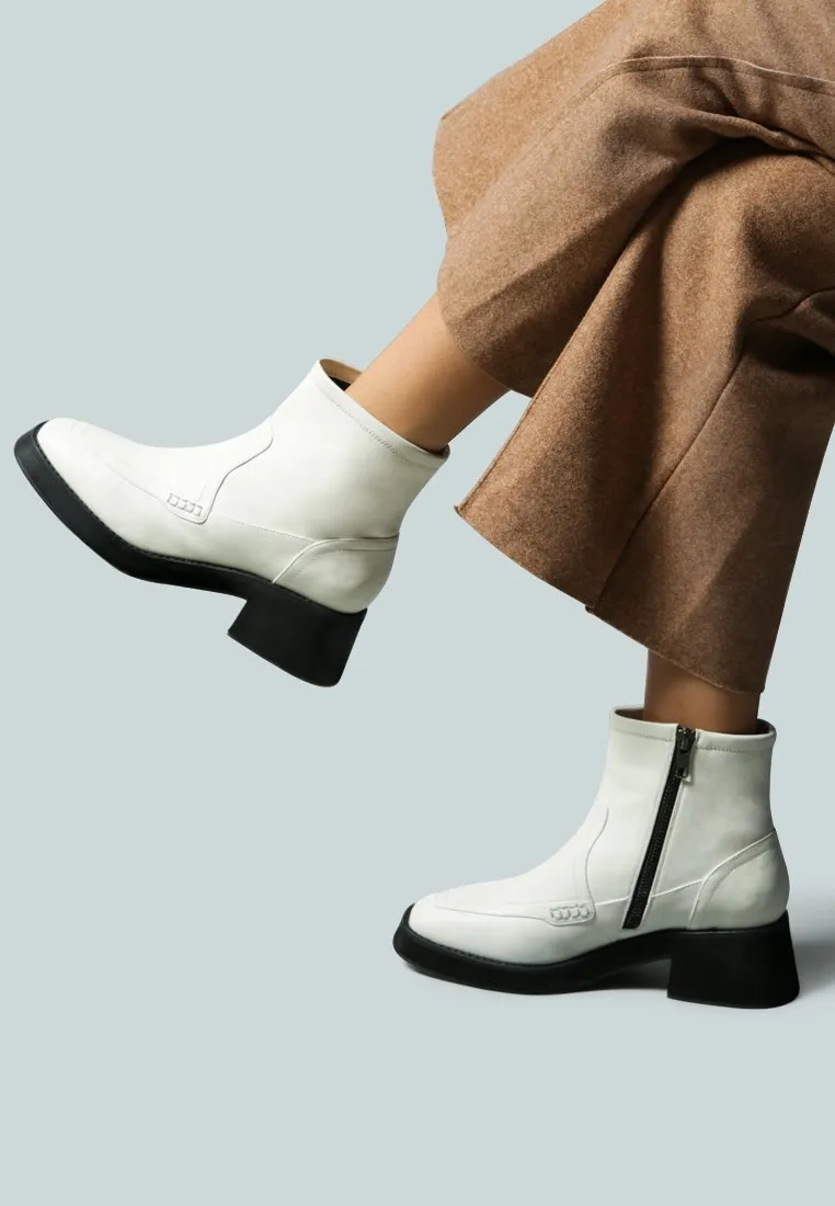 Oxman Zip-Up Ankle Boot By Ruw
