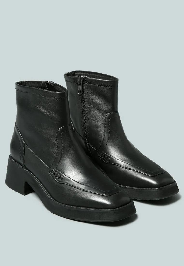 Oxman Zip-Up Ankle Boot By Ruw