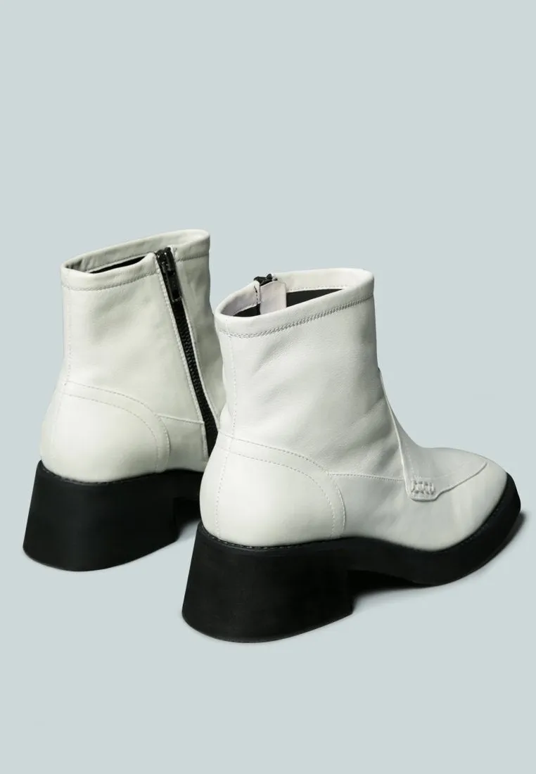 Oxman Zip-Up Ankle Boot By Ruw