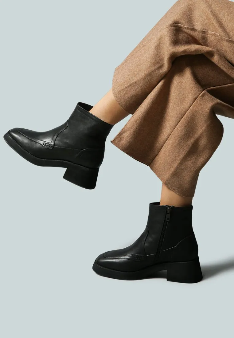 Oxman Zip-Up Ankle Boot By Ruw