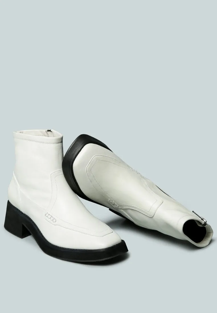 Oxman Zip-Up Ankle Boot By Ruw