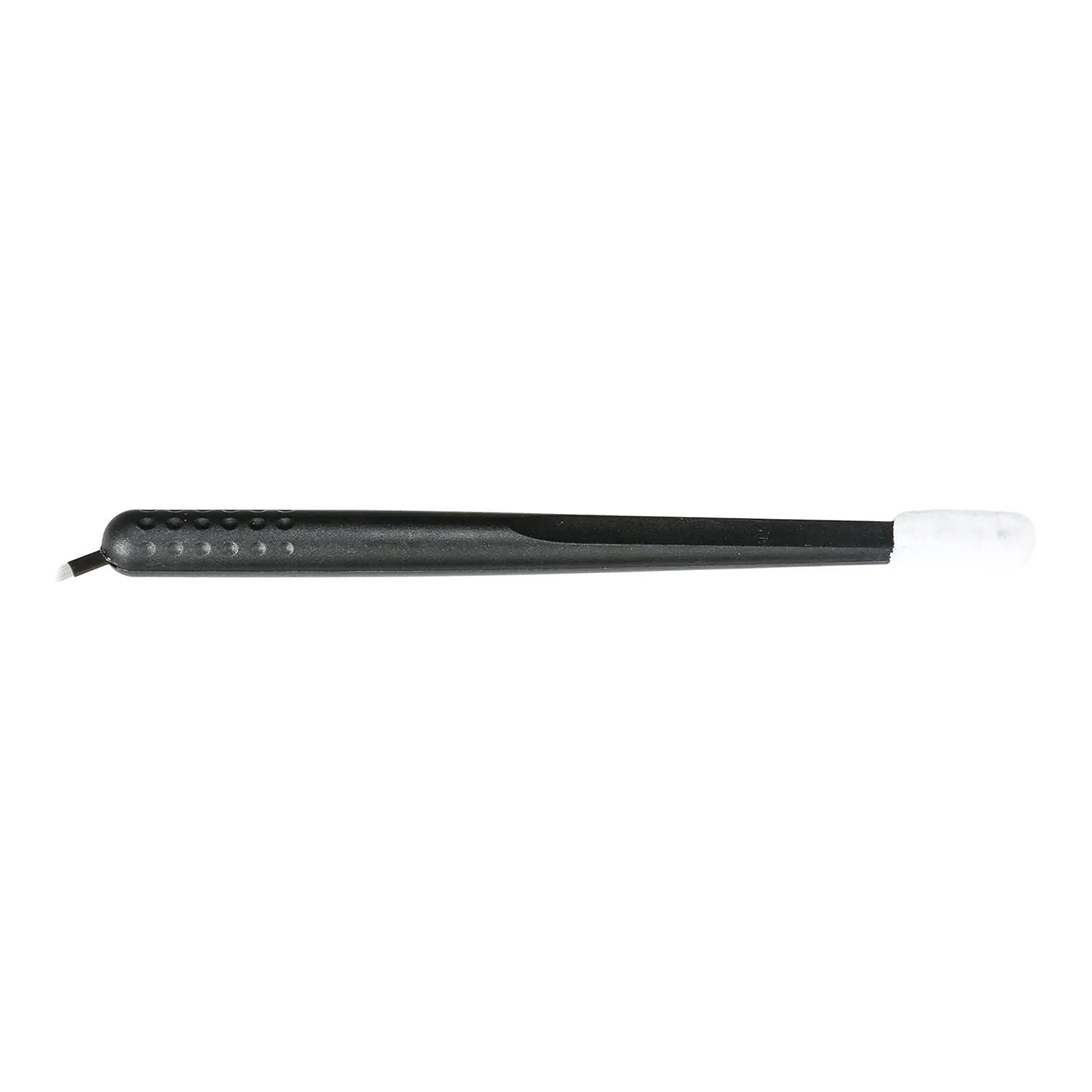 PACK OF 10 - Mellie Microblading Disposable Microblading Pen with Pigment Sponge Disposable Tool For Creating Eyebrows Microblading Supplies (Black, C14 .15mm Nano)