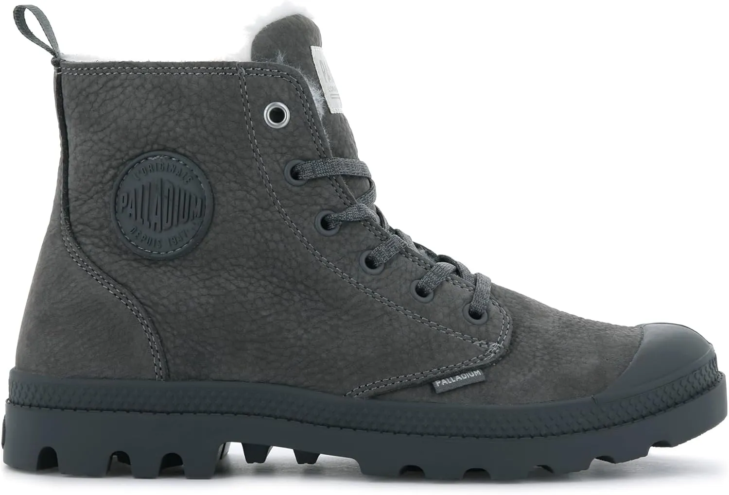 Palladium Men's Pampa Hi Boot, Vegan Canvas Lace Up Boot