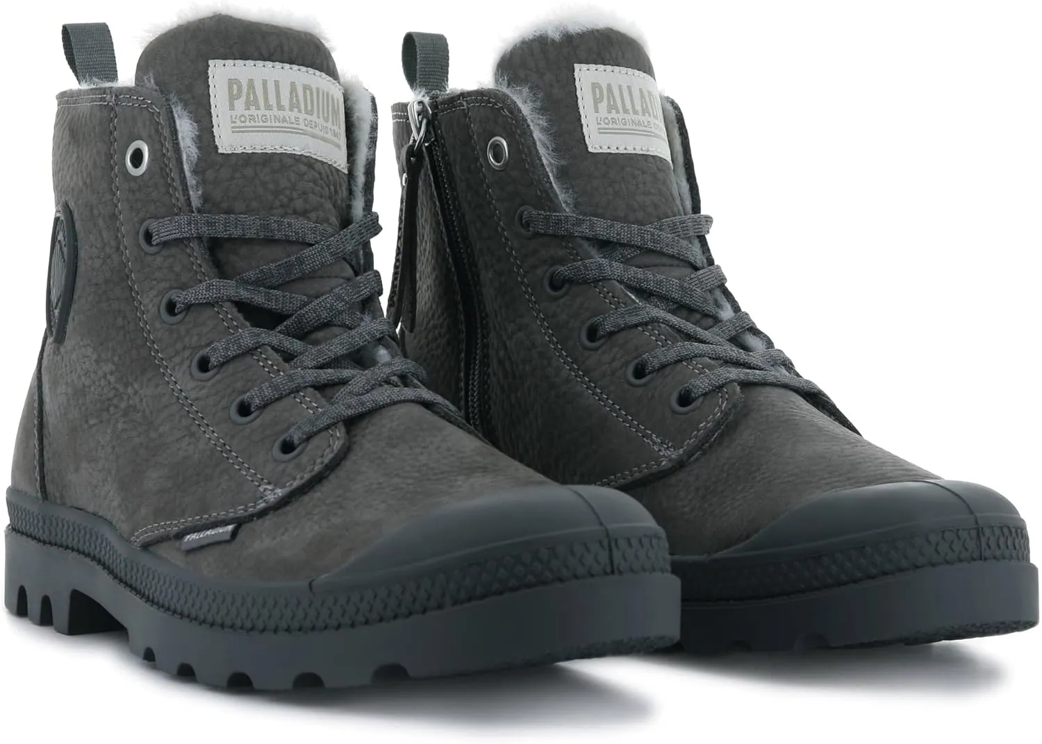 Palladium Men's Pampa Hi Boot, Vegan Canvas Lace Up Boot