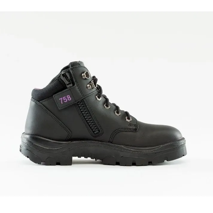 PARKES ZIP LADIES BLACK TPU-BLACK
