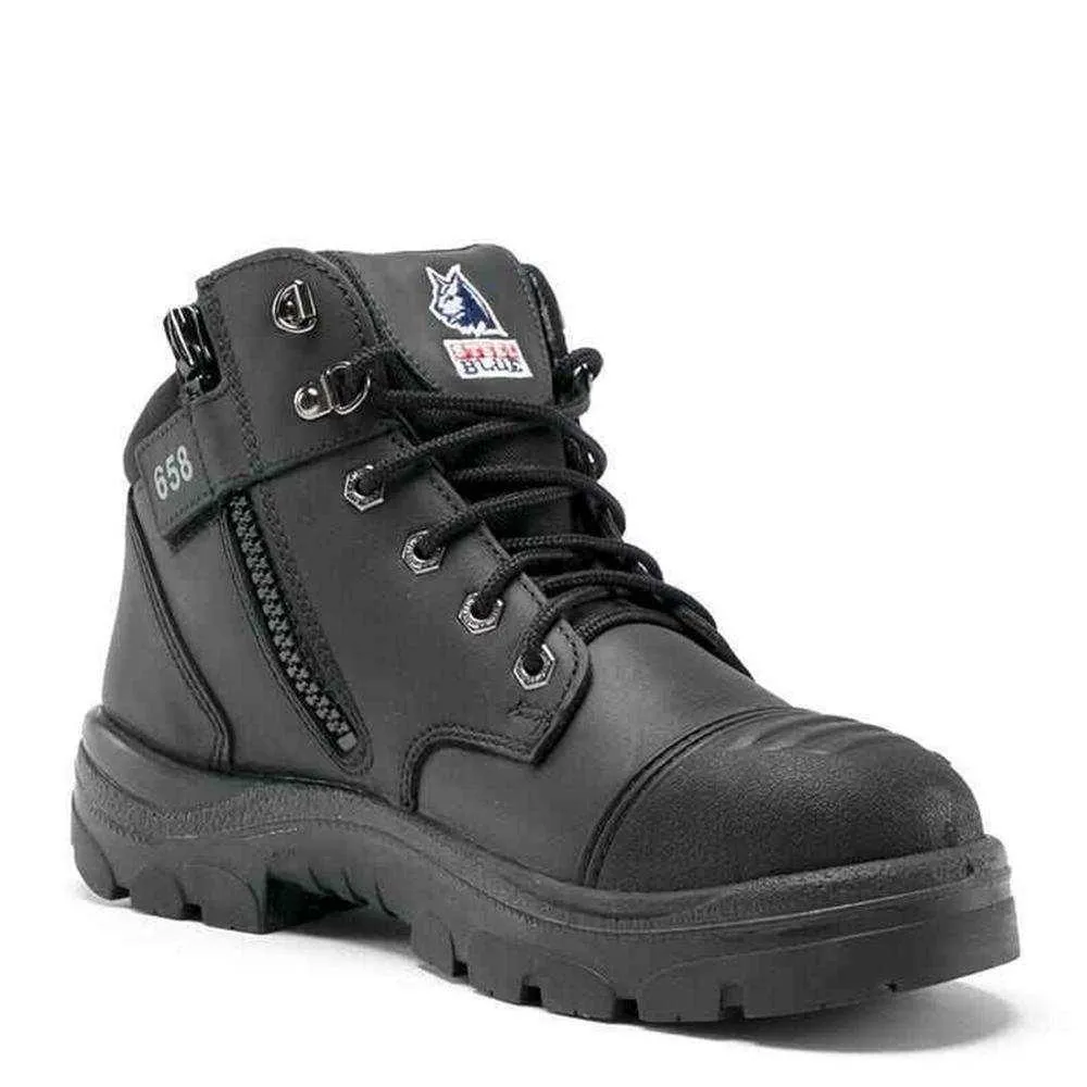 Parkes Zip: Scuff Cap Work Boots 312658