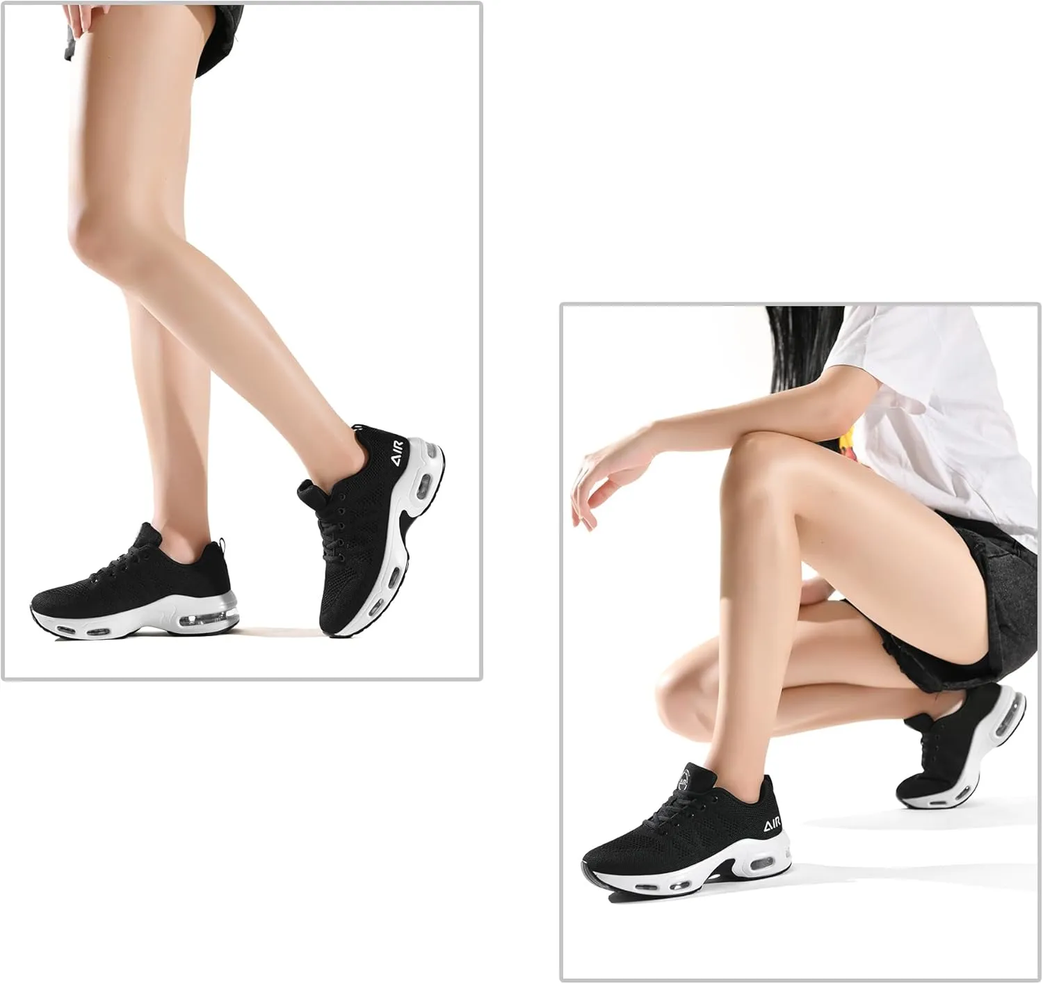 PERSOUL Women Running Shoes Tennis Air Sneakers Lightweight Breathable Fitness Athletic Gym Fashion Walking Shoes