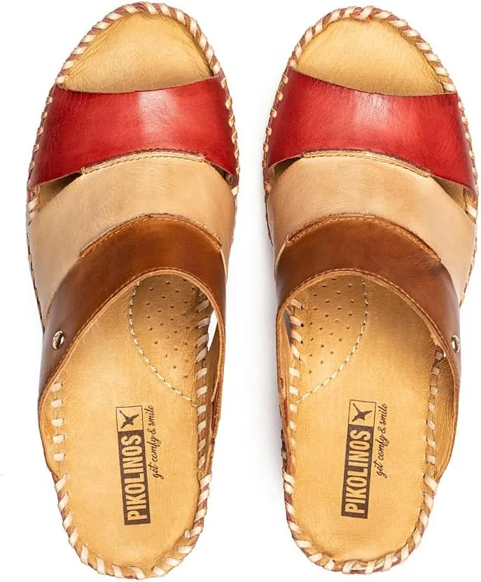 PIKOLINOS Wedge Sandals Leather Aguadulce for Woman