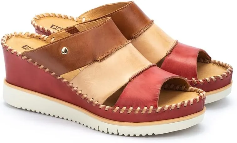 PIKOLINOS Wedge Sandals Leather Aguadulce for Woman