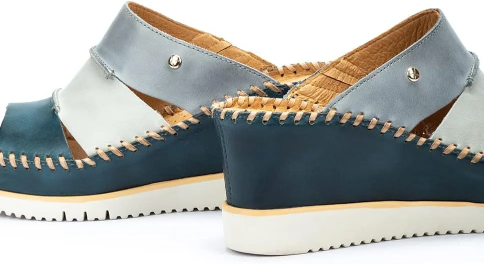 PIKOLINOS Wedge Sandals Leather Aguadulce for Woman