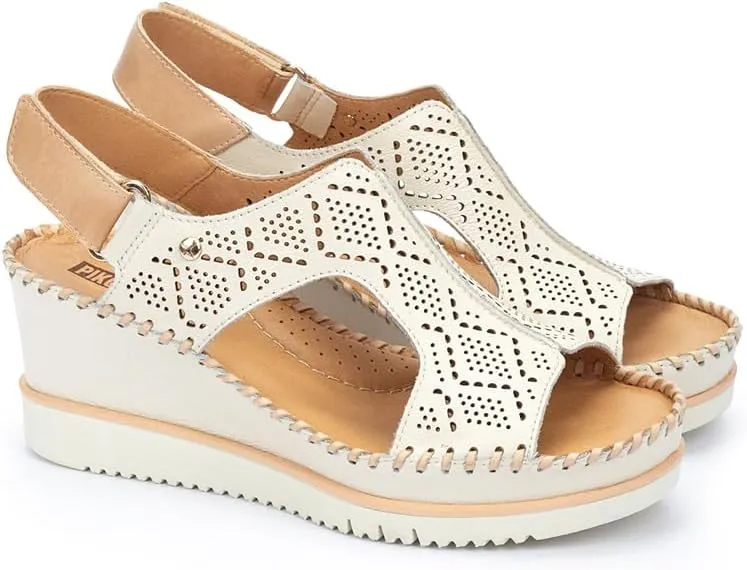 PIKOLINOS Wedge Sandals Leather Aguadulce for Woman