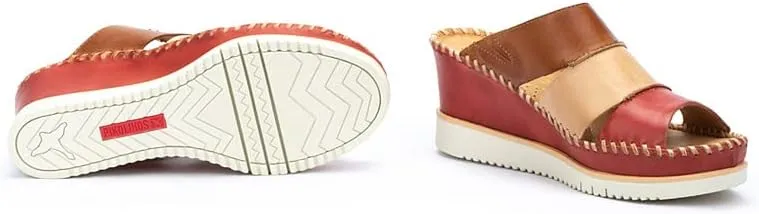 PIKOLINOS Wedge Sandals Leather Aguadulce for Woman