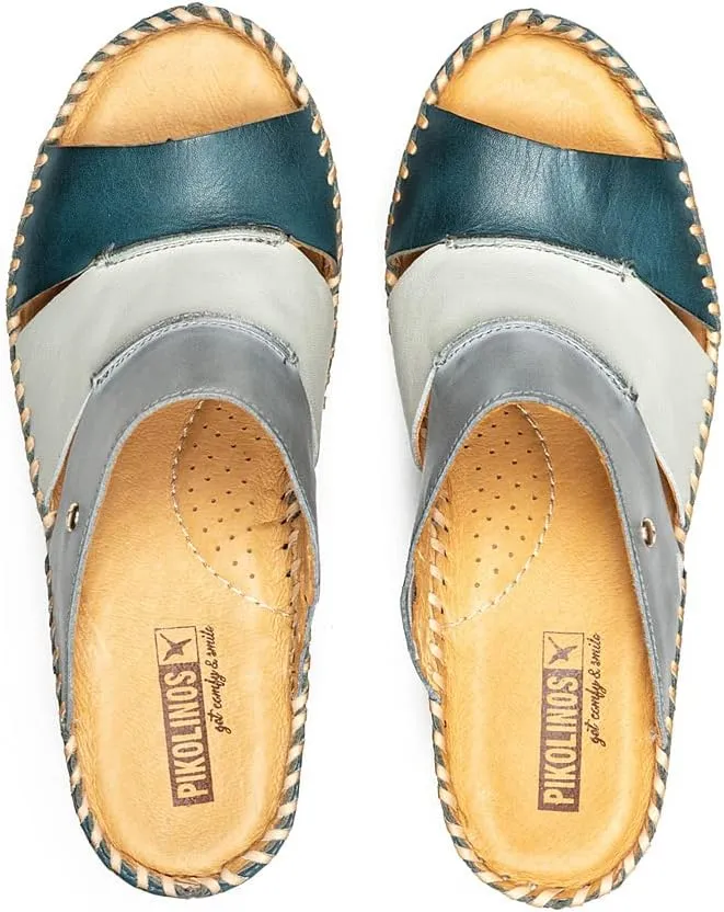 PIKOLINOS Wedge Sandals Leather Aguadulce for Woman